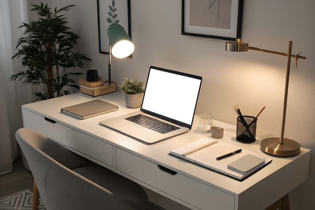 Gợi ý cách decor bàn làm việc theo nhiều phong cách 1 Gợi ý Cách Decor Bàn Làm Việc Theo Nhiều Phong Cách